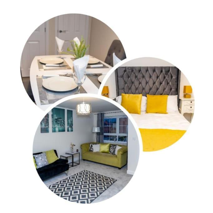 Cozy 3 Bed Sasha House In Beeston Nottingham 빌라 외부 사진